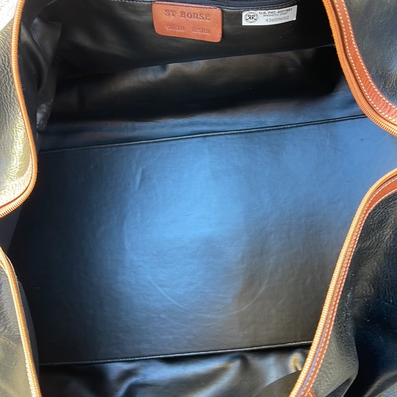 VTG Saint Borse weekender duffle travel bag No shoulder strap - Picture 14 of 14